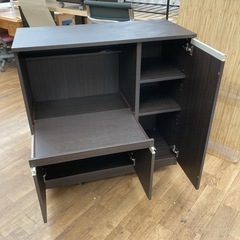ニトリ　レンジ台　幅90cm ニトリ レンジ台(フォルムN RE9090G WH） 期間限定価格：9/24