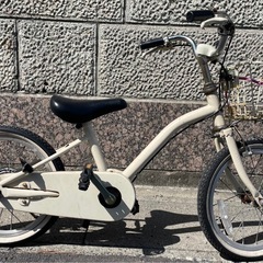 【価格見直し】子供向け自転車 16インチ ホワイト