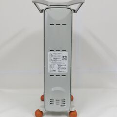 DeLonghi デロンギ オイルヒーター JR0812-OR オレンジ トップハンガー付き 暖房器具 ①の画像