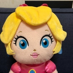 【ぬいぐるみ　マリオ　ピーチ姫】の画像