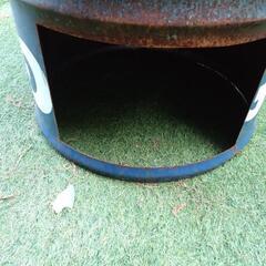 ドラム缶　ピザ窯の画像