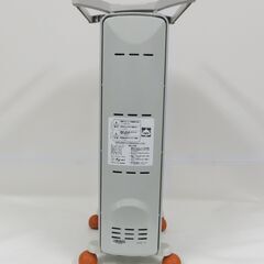 DeLonghi デロンギ オイルヒーター JR0812-OR オレンジ トップハンガー付き 暖房器具の画像