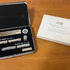 日比谷線開業50周年記念ピンズコレクション