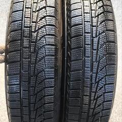◎145/80R13◎2022年製◎深溝◎スタッドレスタイヤホイール4本セット◎155/65R14のインチダウンに最適◎シーズンオフ価格◎ハンコック◎の画像