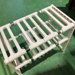 キッチン下収納　棚　収納棚　【長さ調整可能】