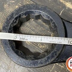 【引き取り限定】【中古品】ASAHI アサヒ ASH 旭金属工業 DR36 打撃レンチ 打撃めがねレンチ 打撃メガネレンチ 六角対辺:70mmの画像