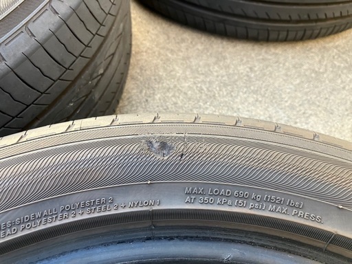 YOKOHAMA ADVAN225/50R18 2本セット