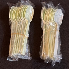 【お譲り0円】未使用　プラスチックスプーン