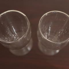 新品未使用　プルミエール青山 2個セット 二重構造ガラス　ペアグラス の画像