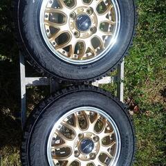 軽トラ用　タイヤホイール4本セットの画像