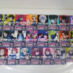未開封品含む KC 「BLUELOCK ブルーロック 1～23」「ブルーロック EPISODE凪 1、2」 まとめて25冊セット 金城宗幸 ノ村優介 帯付き 講談社 の画像