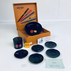 【PayPay可】新品・未使用品　KENZO　金蓮花DX茶菓揃え...