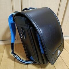 ①adidas　アディダス　黒/青　ランドセル　
【値下げ不可】