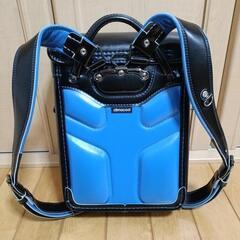 ①adidas　アディダス　黒/青　ランドセル　
【値下げ不可】の画像