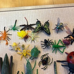 昆虫フィギュアセットの画像