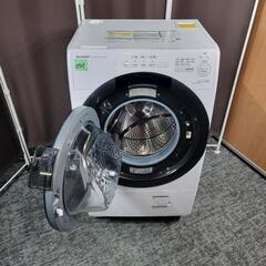 8709‼️関西エリア配送設置可🙌‼️最新2023年製✨単身用マンションで夢のドラム洗濯機✨SHARP 7kg / 3.5kg ドラム式洗濯機の画像