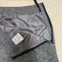 【美品】ヒロタ　膝丈スカート　清楚系スカートの画像