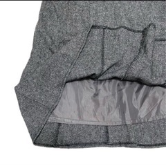 【美品】ヒロタ　膝丈スカート　清楚系スカートの画像