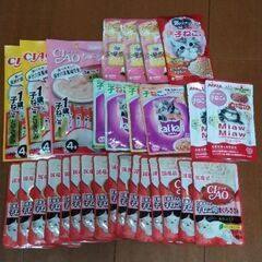 子猫用キャットフード 26パック + ちゅーる 3袋