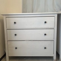 IKEA イケア hemnes ヘムネス 3段チェスト