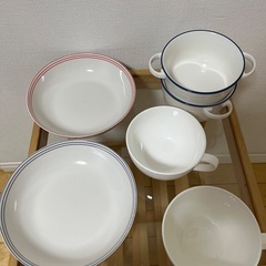 プレート　お皿　スープ皿の画像