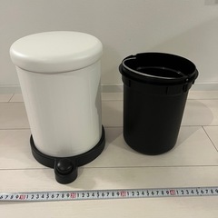 イケアIKEAトフタン4Lペダル式ゴミ箱