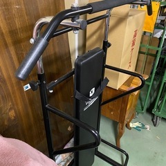 引渡し決定 ○1 FIGHTING ROAD 筋トレ用 懸垂器具 フィットネス トレーニング 高さ調節可能の画像