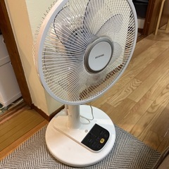 アイリスオーヤマ 扇風機 マイナスイオンモード 7枚羽 首振り ...
