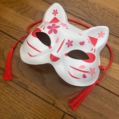 祭り お面 きつね
