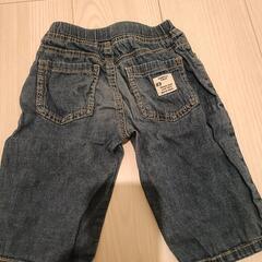 幼児　デニムワイドパンツ　サイズ100の画像