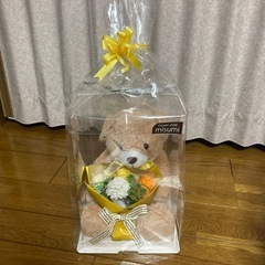 くまさん ぬいぐるみ　石鹸の花束 ギフト
