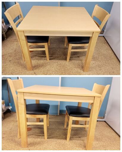 サンウッディ ダイニングテーブル&チェア2脚セット MEARY II 85 TABLE MA-96 MA-104