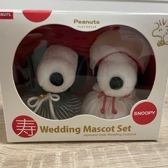 結婚式 和装 スヌーピー ウェディングドールの画像