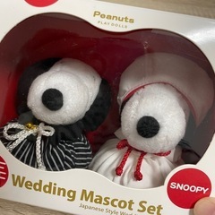結婚式 和装 スヌーピー ウェディングドールの画像