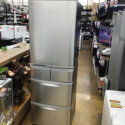 #E-13【ご来店頂ける方限定】HITACHIの5ドア冷凍冷蔵庫です