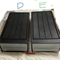 ☺️注 DE1台の値段  収納ボックス  39✖️73.5✖️h...