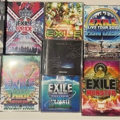 EXILEなどのLDHライブDVD  10点セット