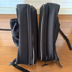 サドルバック左右セット　　　黒タイチRS306の画像