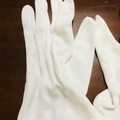 美品！メンズ　結婚式用手袋　グローブの画像