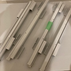 無料　サイズ追記　
無印良品　スチールラック　グレーの画像