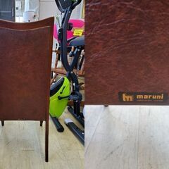 【6/14商談中】　maruni (マルニ) 猫脚 ダイニングチェア リビングチェア ハイバックチェア アームレスチェア ブラウン◆幅48㎝×奥行54㎝×高さ96㎝◆検) ロイズ アンティークス◆近隣配送無料 買取帝国 朝霞店の画像