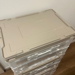 折りたたみコンテナ　収納ボックスの画像