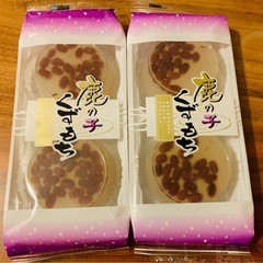 鹿の子くずもち　和菓子