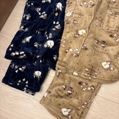 スヌーピー授乳用パジャマ2着セットの画像