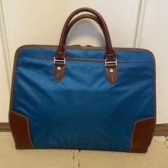 【極美品】NOLLEY'S ビジネスバッグ ナイロン レザー　ブ...