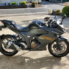 ワンオーナー　特注前後ドラレコD-ride搭載車両　スズキ　ジグサーSF250 2021年式　マッドブラック 走行距離　2,092ｋm　グリップヒーター　ETC　QI充電スマホホルダーの画像