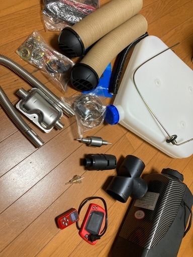 FFストーブ　車載　DIY