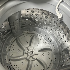 ✨激安価格✨持帰25000円‼️＋1万で冷蔵庫付⚠️2022年製⚠️2点セット 黒 洗濯機 レンジ の画像