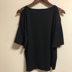 INGNI 黒　オフショル　カットソーの画像
