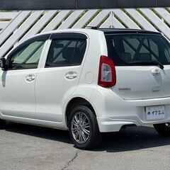 ★津島市発★ トヨタ パッソ XLヨーロピアンパッケージ 特別仕様車 パールホワイト×ブラックツートンカラー ドラレコ バックカメラ 地デジ Bluetooth接続の画像